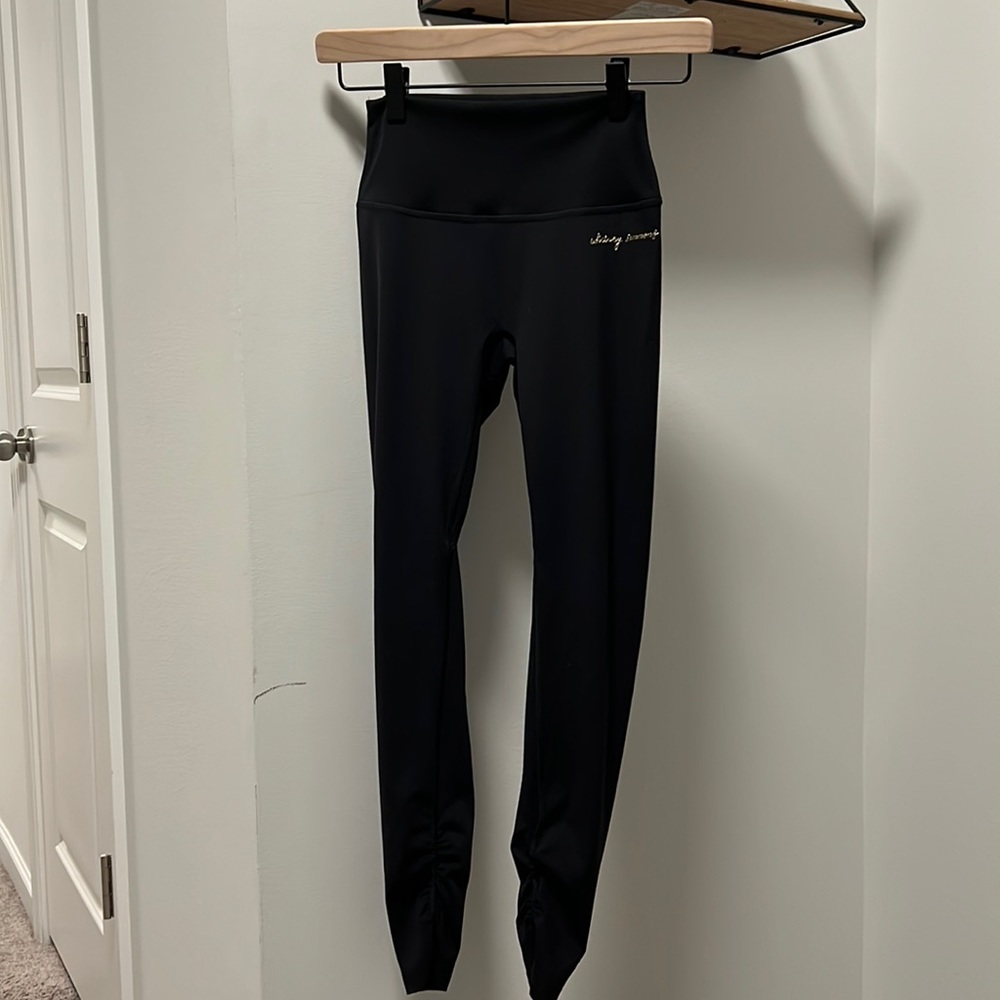 Whitney Simmons x Gymshark collection black leggings in size small